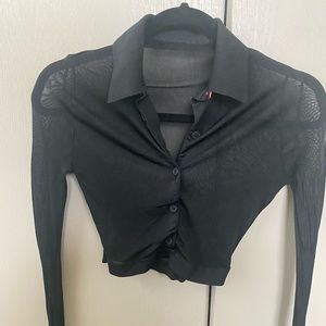 Heron Preston Mesh Top